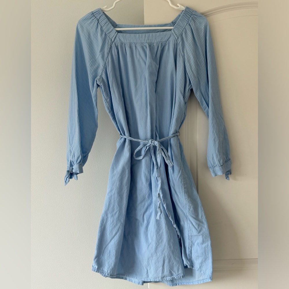 Light Blue striped Old Navy Dress